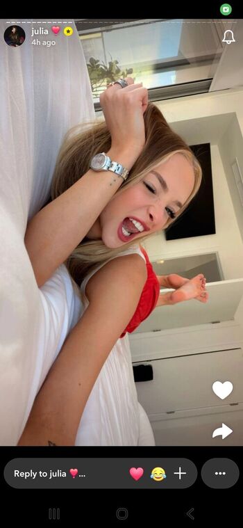 Full leaked Julia filippo private photo