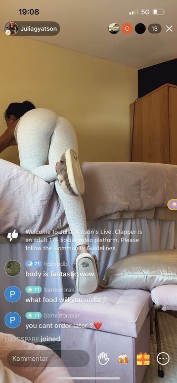 Full leaked Juliagyatson private photo