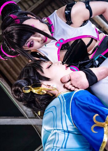 Juri-Han Cosplayers.