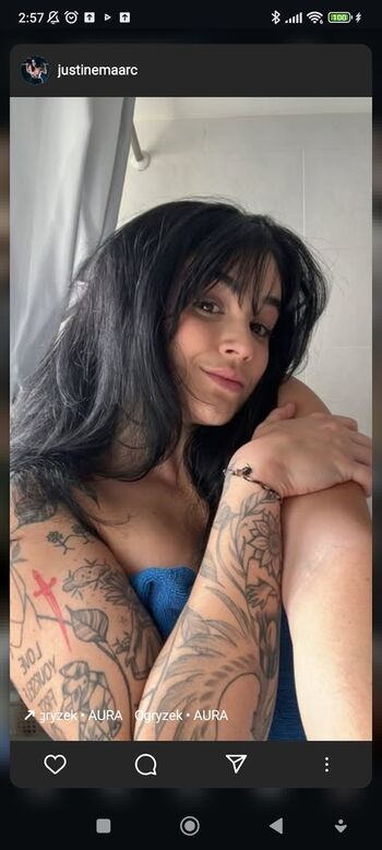 Full leaked Justine maarc private photo