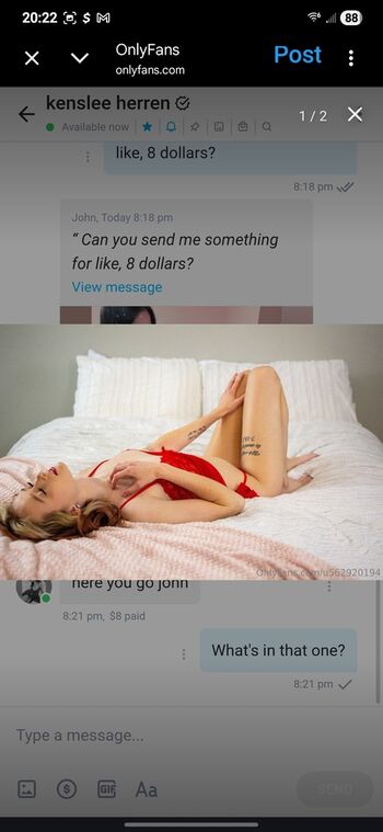 Full leaked Kenslee herren private photo