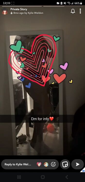 Full leaked Kylie weldon private photo