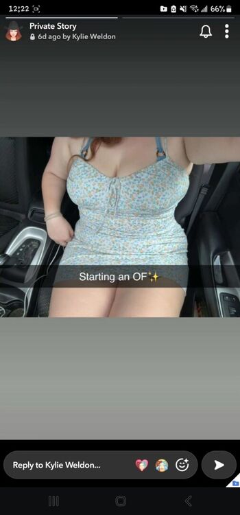 Full leaked Kylie weldon private photo