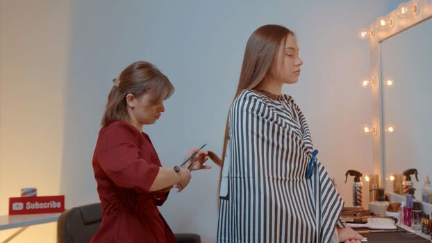 Full leaked Lady barbers asmr private photo