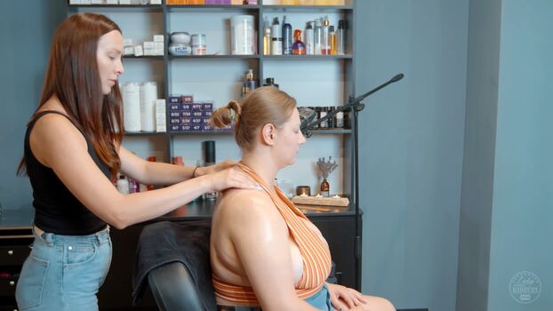 Full leaked Lady barbers asmr private photo