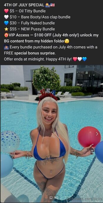 Full leaked Licii sanchez private photo