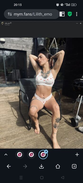 Full leaked Lilith emo private photo