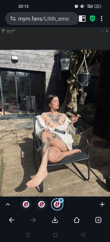 Full leaked Lilith emo private photo