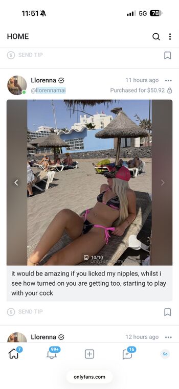 Full leaked Llorennamai private photo