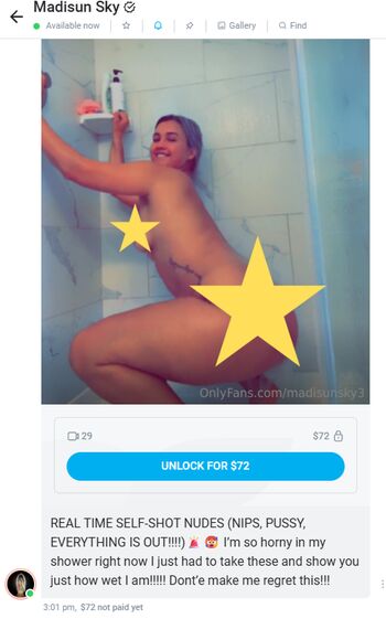 Full leaked Madisunskye private photo