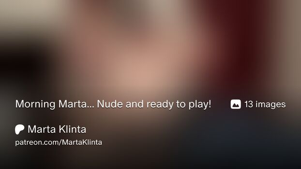 Full leaked Martaklinta private photo