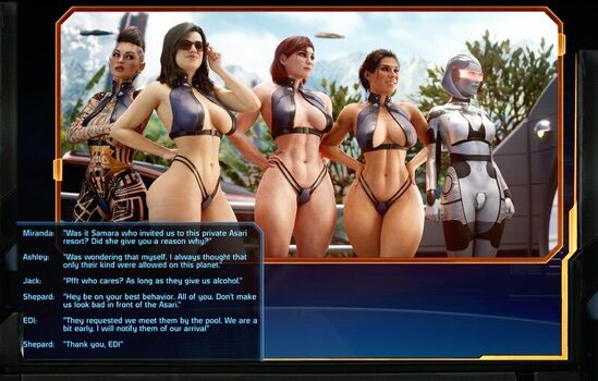 Full leaked Mass effect private photo