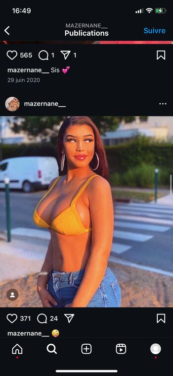 Full leaked Mazernane private photo