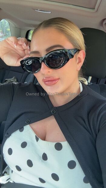 Full leaked Missthickntatted private photo