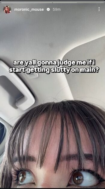 Full leaked Moronic mouse private photo