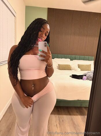 Full leaked Neenahbrownn page private photo