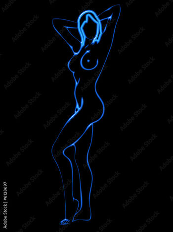 Full leaked Neon black private photo