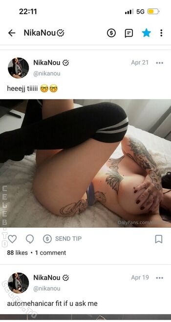 Full leaked Nika ilcic private photo
