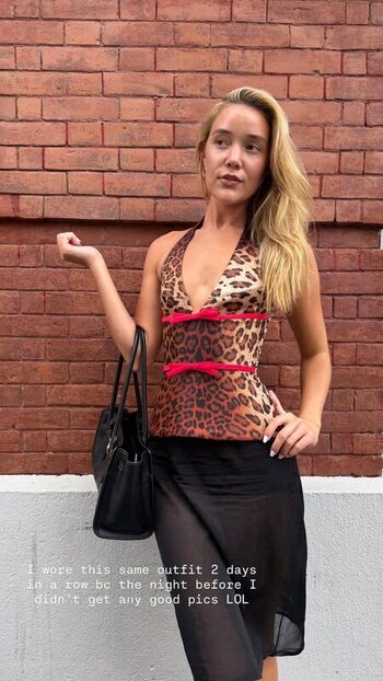 Full leaked Olivia ponton private photo