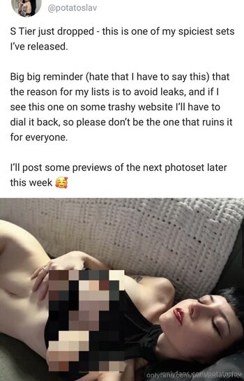 Full leaked Potatoslav private photo