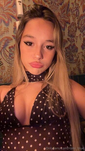 Full leaked Romi blue private photo