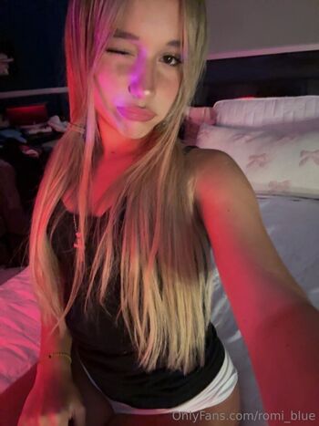 Full leaked Romi blue private photo