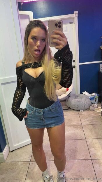 Full leaked Romi blue private photo