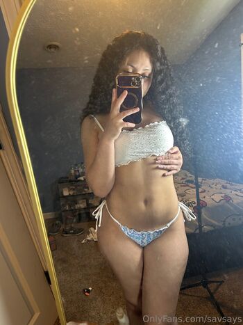 Full leaked Savsays page private photo