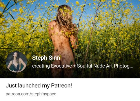 Full leaked Steph sinn page private photo