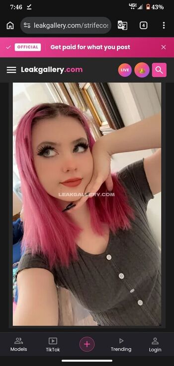 Full leaked Strifecos page private photo