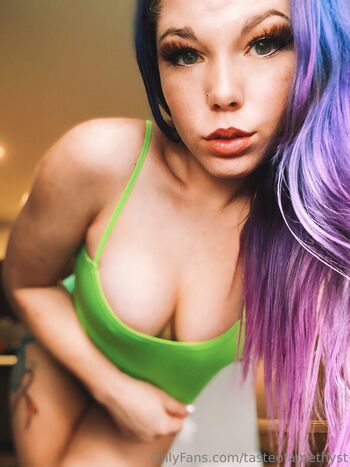 Full leaked Tasteofamethyst private photo