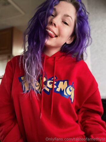 Full leaked Tasteofamethyst private photo