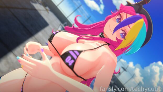 Full leaked Techycutie private photo