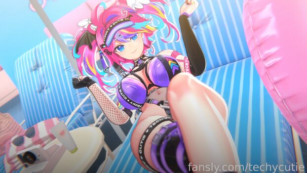 Full leaked Techycutie private photo