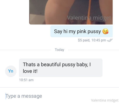 Full leaked Valentinamidgetxo  page private photo