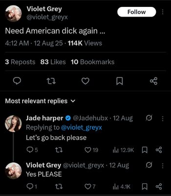 Full leaked Violet grey private photo