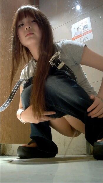 Full leaked Voyeur asian pissing toilet amp upskirts only page private photo