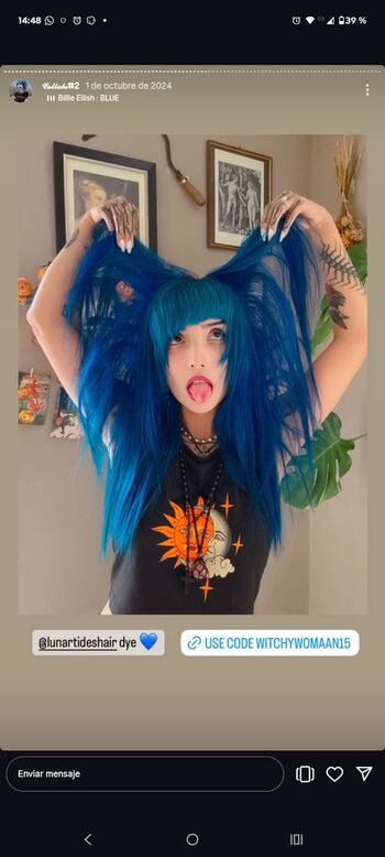 Full leaked Witchy womaan private photo
