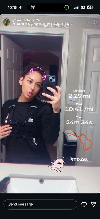 Full leaked Yasminealassi private photo