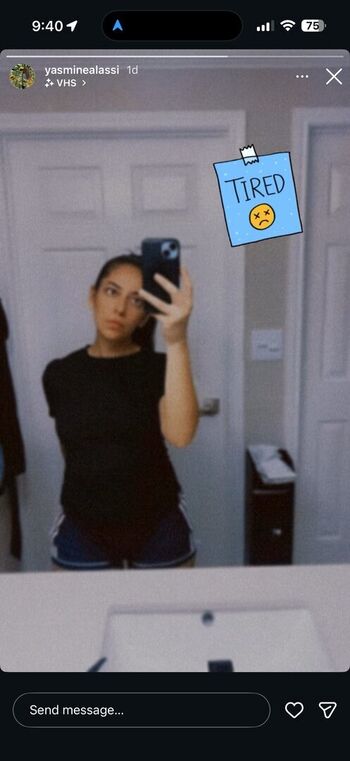 Full leaked Yasminealassi private photo
