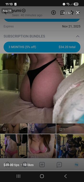Full leaked Yumifps page private photo