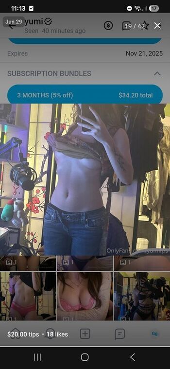 Full leaked Yumifps private photo